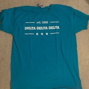 Turquoise Tri Delta TShirt